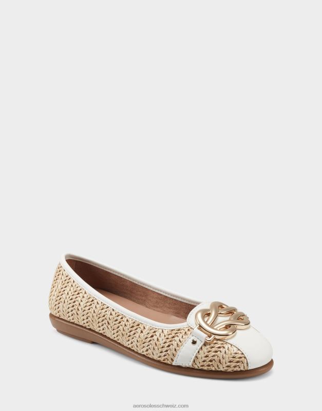 CH Aerosoles Frauen flacher NaturbastR0V8T219