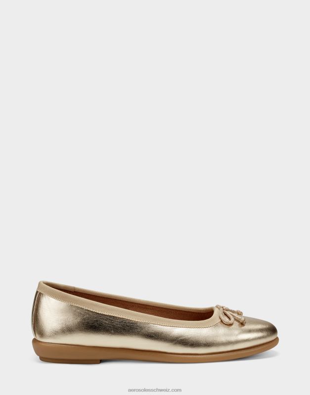 CH Aerosoles Frauen flaches weiches GoldR0V8T226