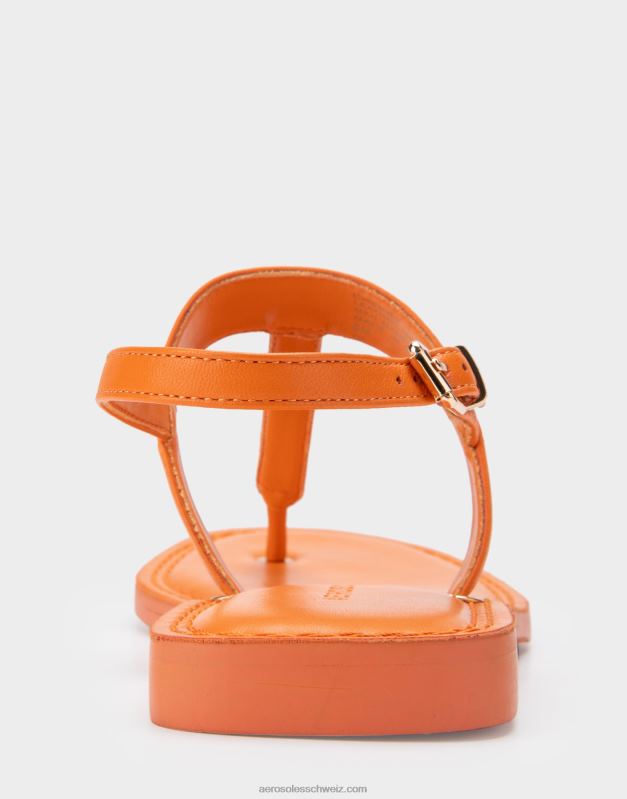 CH Aerosoles Frauen Flache Sandale aus MandarinenlederR0V8T456