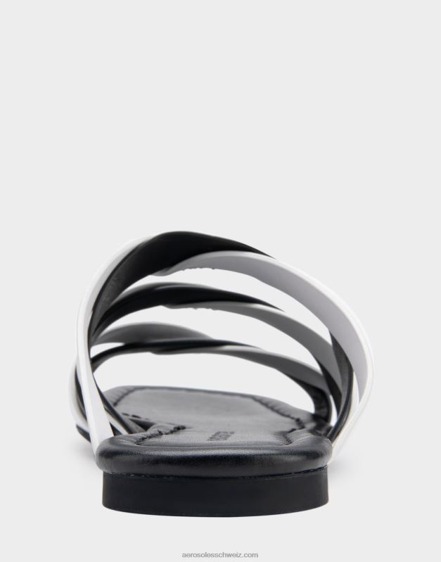 CH Aerosoles Frauen Flache Sandale in SchwarzR0V8T278