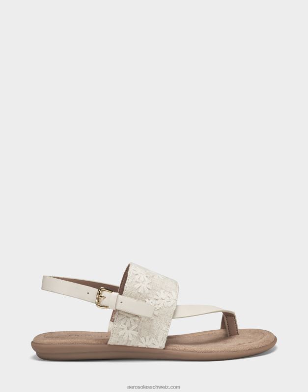 CH Aerosoles Frauen Flache Sandale mit BlumenmusterR0V8T463