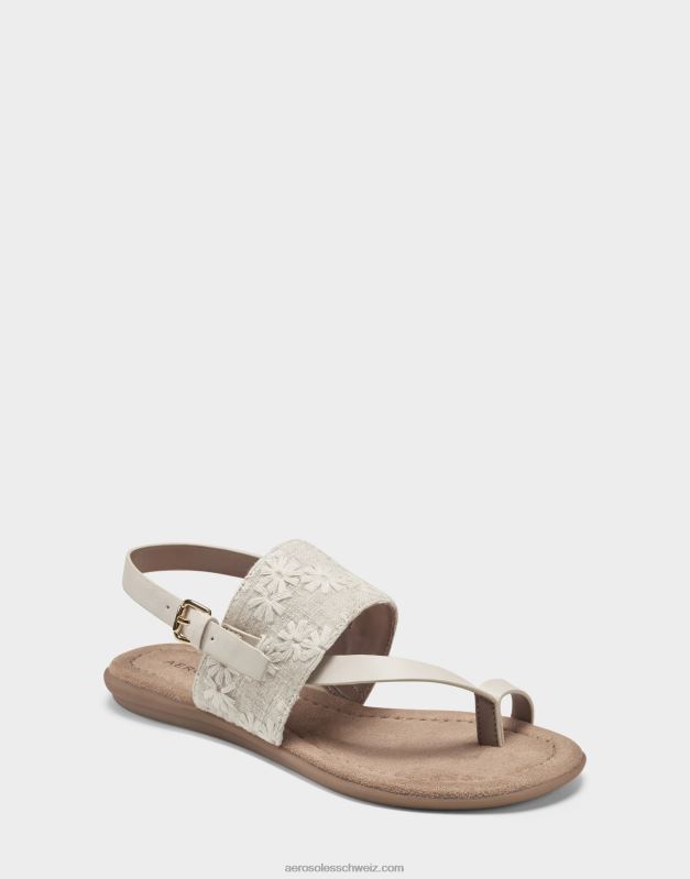 CH Aerosoles Frauen Flache Sandale mit BlumenmusterR0V8T463