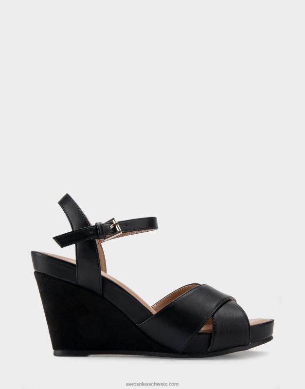 CH Aerosoles Frauen Keil-Schwarz-KombinationR0V8T318