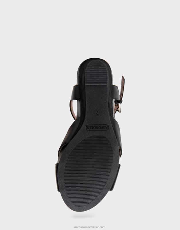 CH Aerosoles Frauen Keil-Schwarz-KombinationR0V8T318