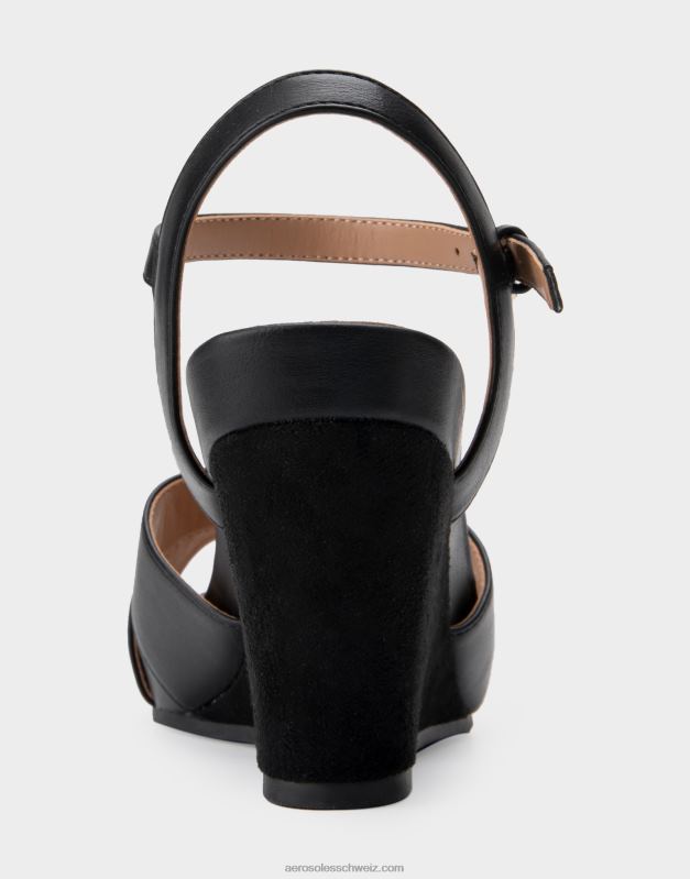 CH Aerosoles Frauen Keil-Schwarz-KombinationR0V8T318