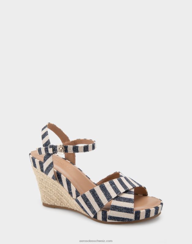 CH Aerosoles Frauen Keil dunkelblauer StreifenR0V8T312