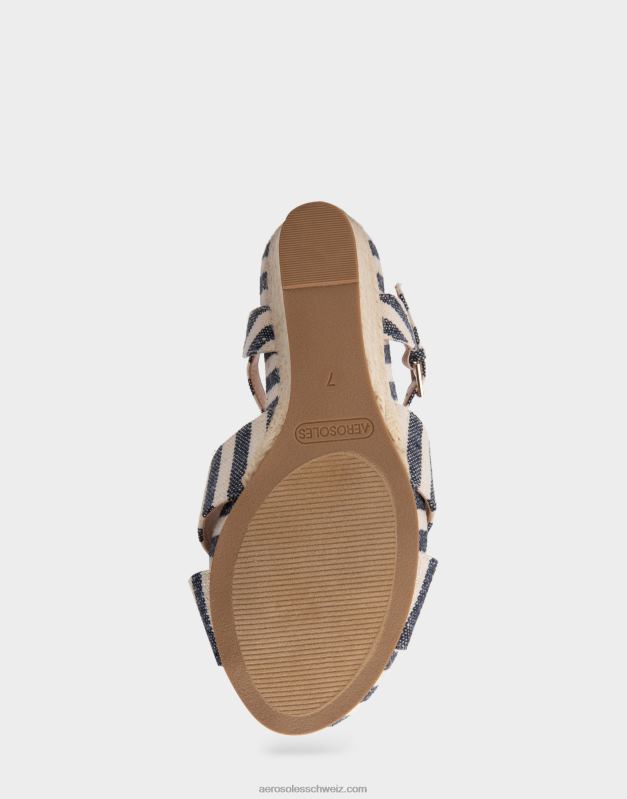 CH Aerosoles Frauen Keil dunkelblauer StreifenR0V8T312