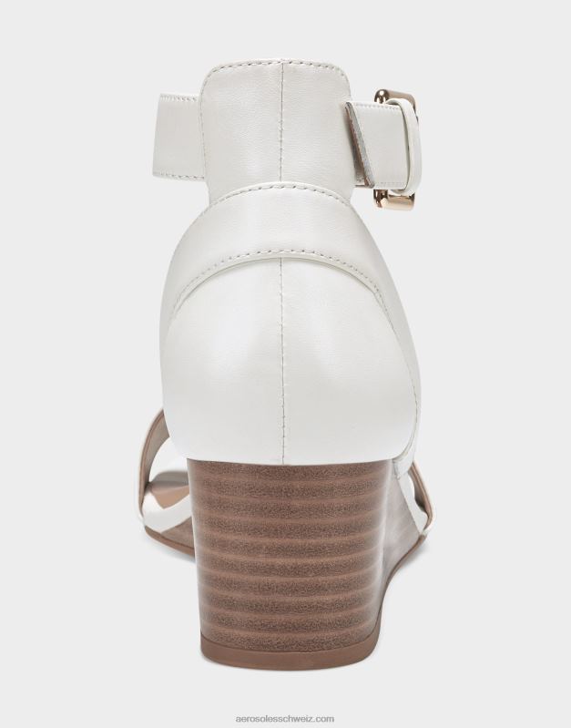 CH Aerosoles Frauen Keilsandalette in gebrochenem WeißR0V8T325