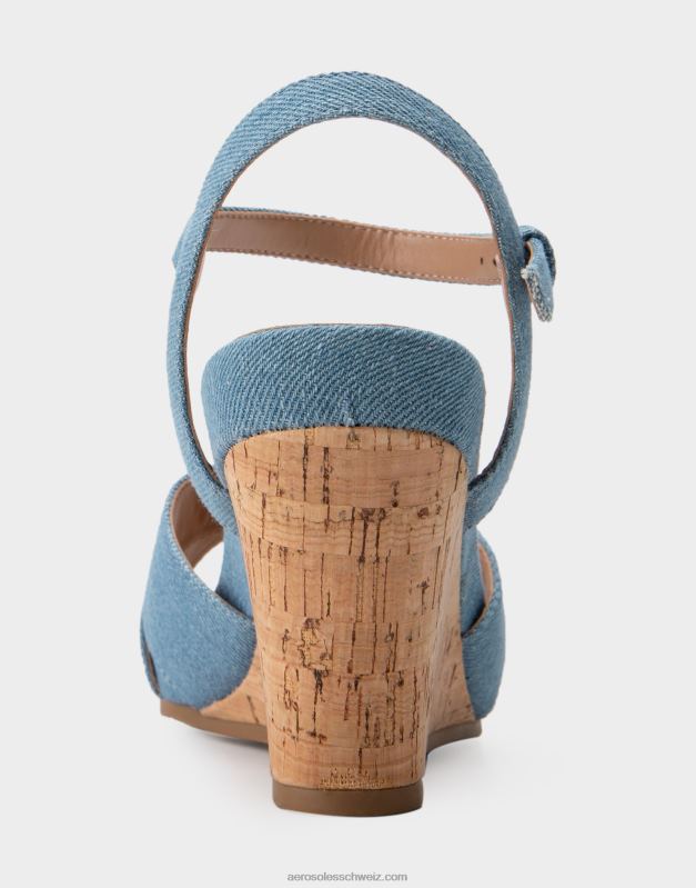 CH Aerosoles Frauen keilblauer DenimR0V8T321