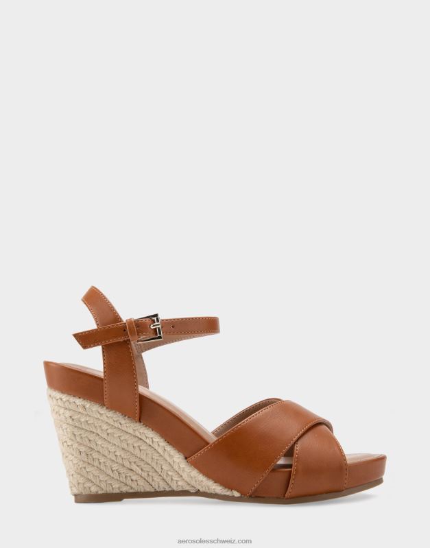 CH Aerosoles Frauen keilbraunes KunstlederR0V8T317