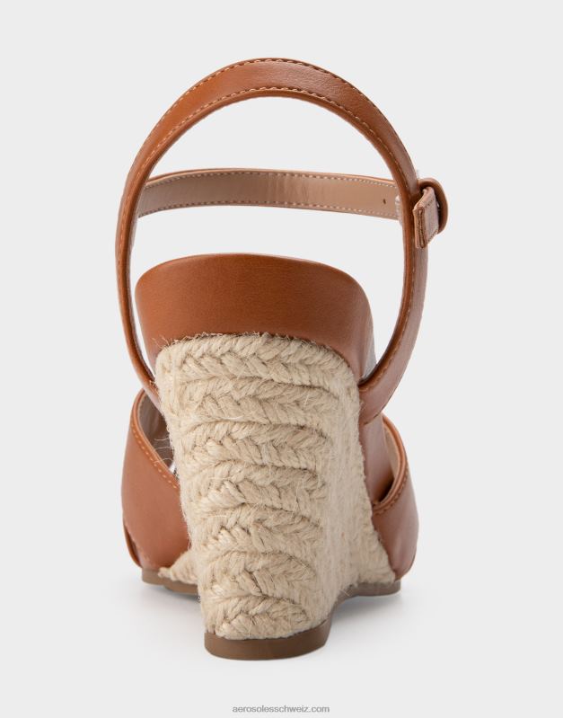 CH Aerosoles Frauen keilbraunes KunstlederR0V8T317