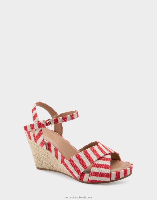 CH Aerosoles Frauen keilroter StreifenR0V8T313