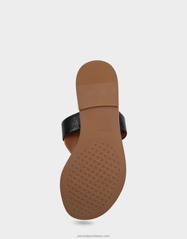 CH Aerosoles Frauen Sandale aus hellbraunem KombilederR0V8T448