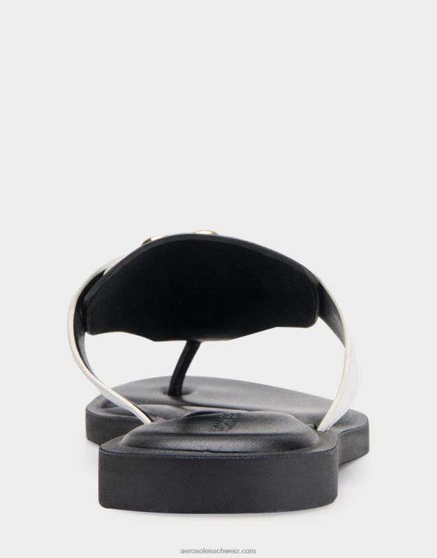 CH Aerosoles Frauen Sandale aus schwarzem KombilederR0V8T449