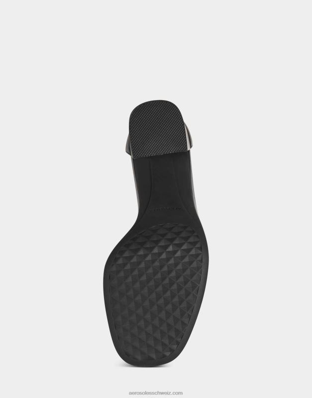 CH Aerosoles Frauen Sandale aus schwarzem LederR0V8T439