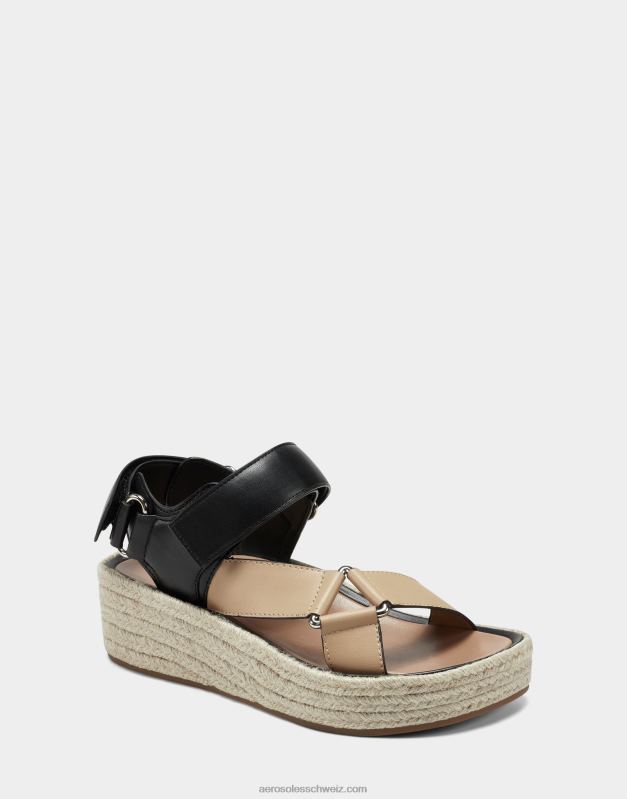CH Aerosoles Frauen Sandale schwarz ComboR0V8T404