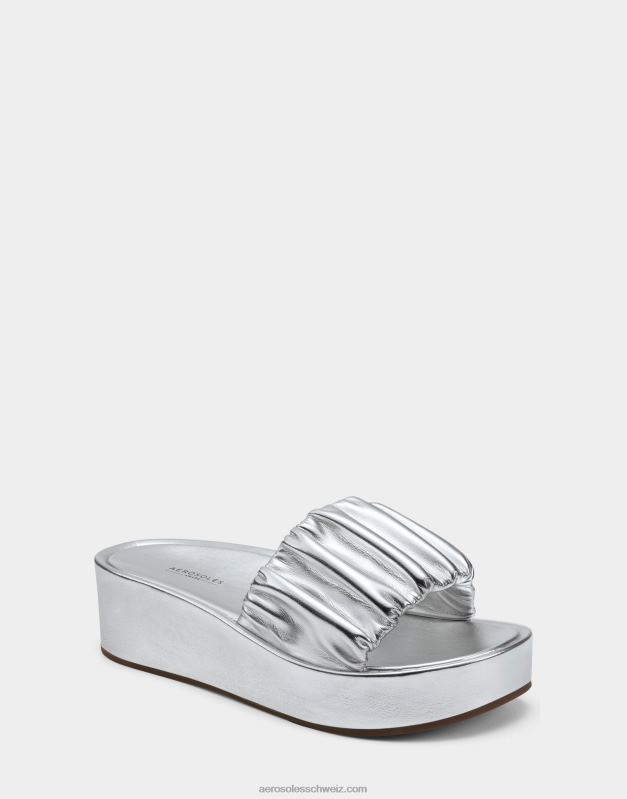 CH Aerosoles Frauen Sandale silbermetallicR0V8T299