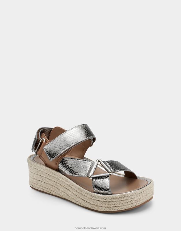 CH Aerosoles Frauen Sandale silbermetallicR0V8T403