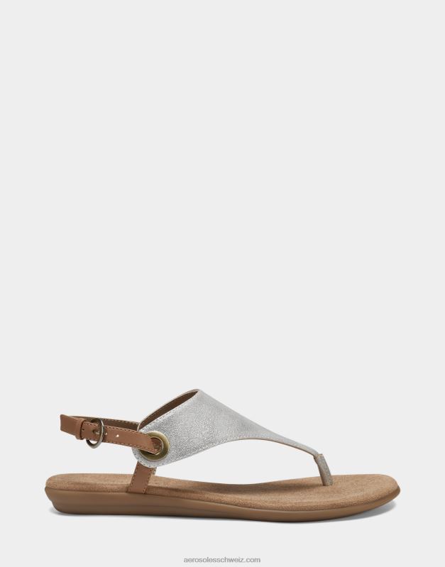 CH Aerosoles Frauen Sandale silbermetallicR0V8T478