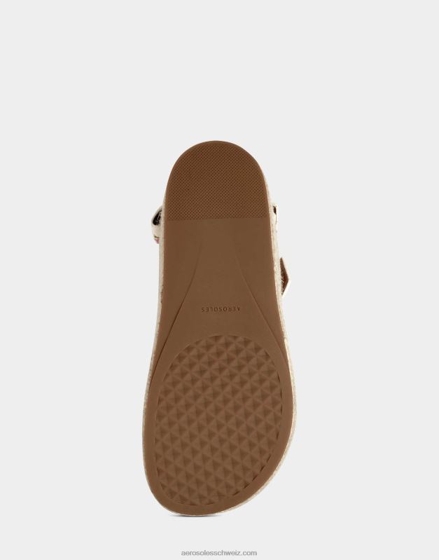 CH Aerosoles Frauen Sandale weiß geblümt veganR0V8T406