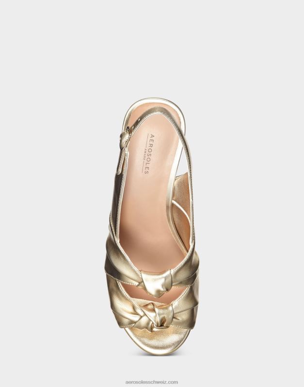 CH Aerosoles Frauen Sandale weiches GoldR0V8T391