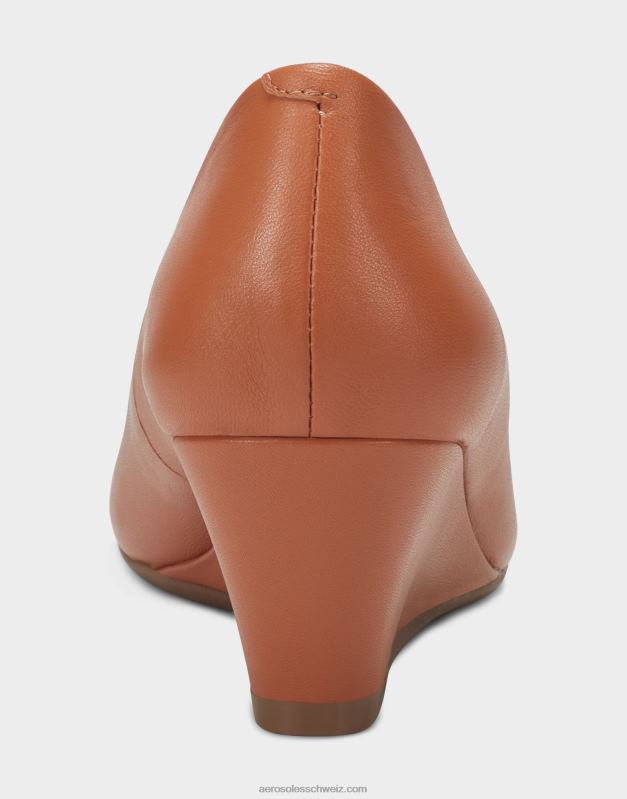 CH Aerosoles Frauen Keilbraunes LederR0V8T326