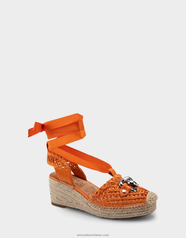 CH Aerosoles Frauen Plateau-Espadrille MandarineR0V8T257