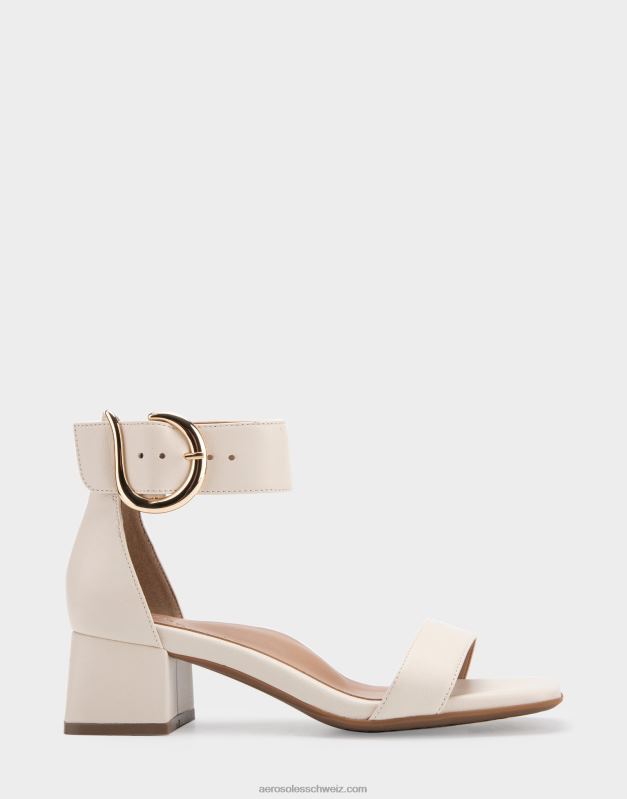 CH Aerosoles Frauen Sandale aus weißem LederR0V8T416