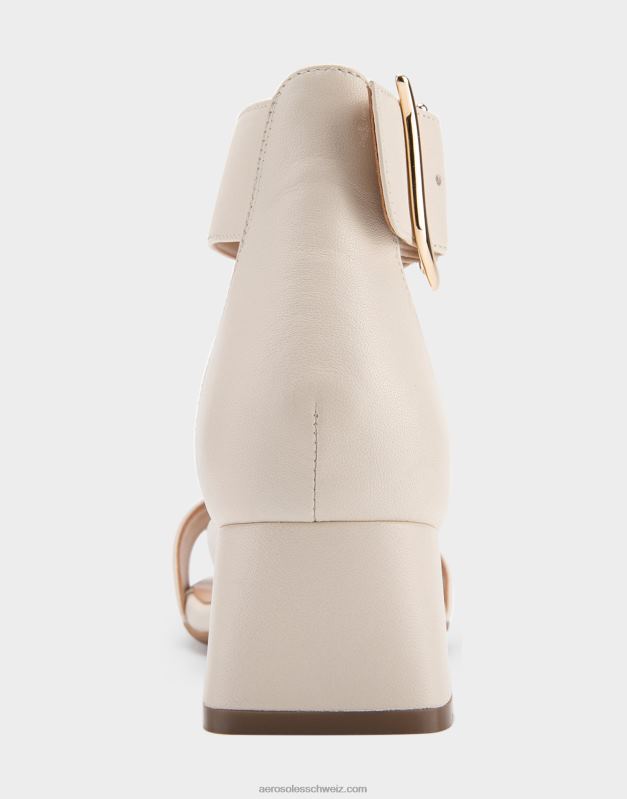 CH Aerosoles Frauen Sandale aus weißem LederR0V8T416