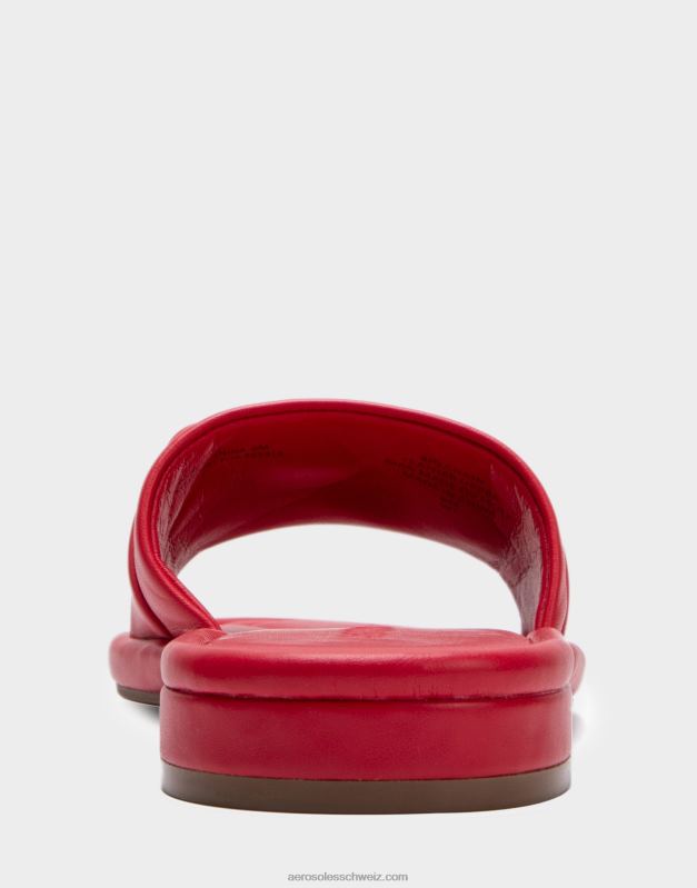 CH Aerosoles Frauen Schieber aus rotem LederR0V8T284