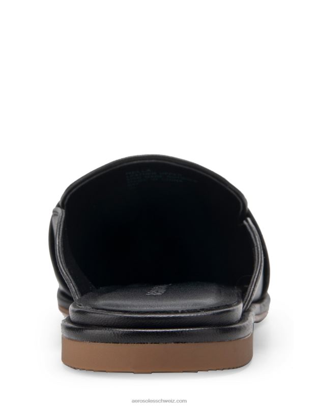 CH Aerosoles Frauen Schieber aus schwarzem LederR0V8T276