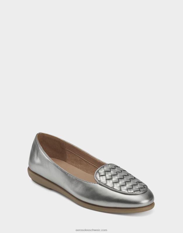 CH Aerosoles Frauen Loafer SilberR0V8T246