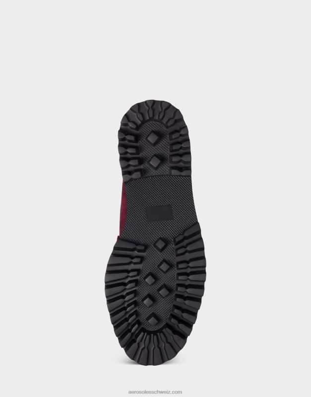 CH Aerosoles Frauen Loafer aus bordeauxrotem WildlederR0V8T180