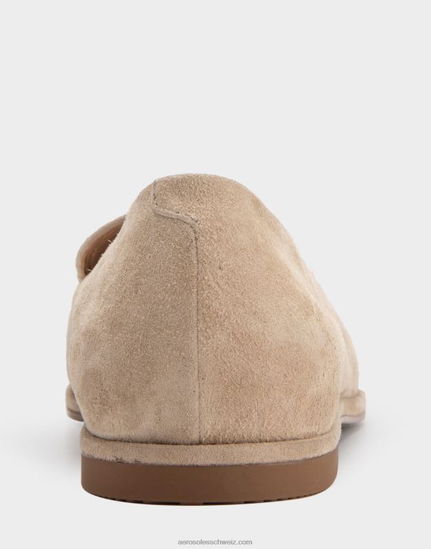 CH Aerosoles Frauen Loafer aus braunem WildlederR0V8T214