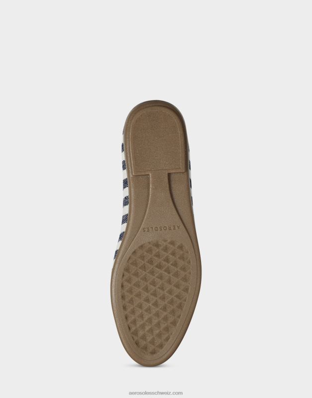 CH Aerosoles Frauen Loafer aus dunkelblauem StreifenstoffR0V8T207