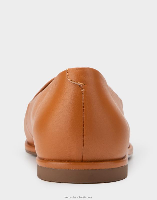 CH Aerosoles Frauen Loafer aus hellbraunem LederR0V8T216