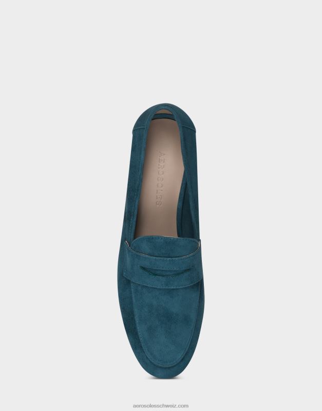 CH Aerosoles Frauen Loafer aus marineblauem WildlederR0V8T205