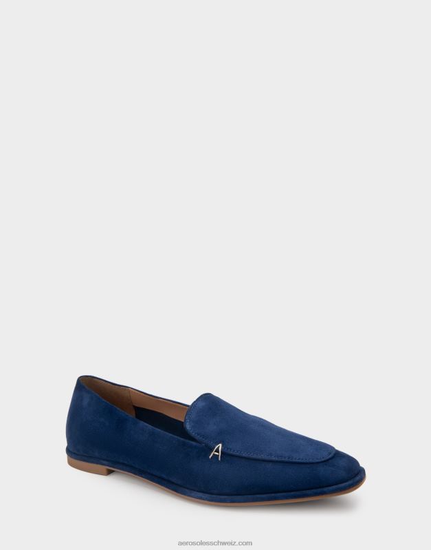 CH Aerosoles Frauen Loafer aus marineblauem WildlederR0V8T218
