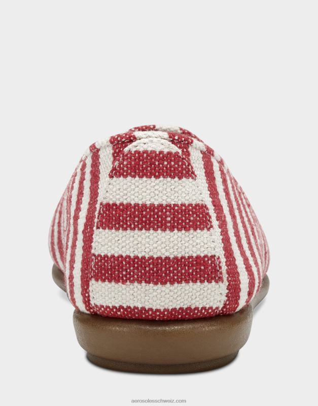 CH Aerosoles Frauen Loafer aus rotem StreifenstoffR0V8T213