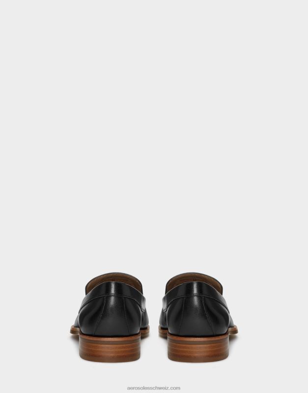 CH Aerosoles Frauen Loafer aus schwarzem LederR0V8T143