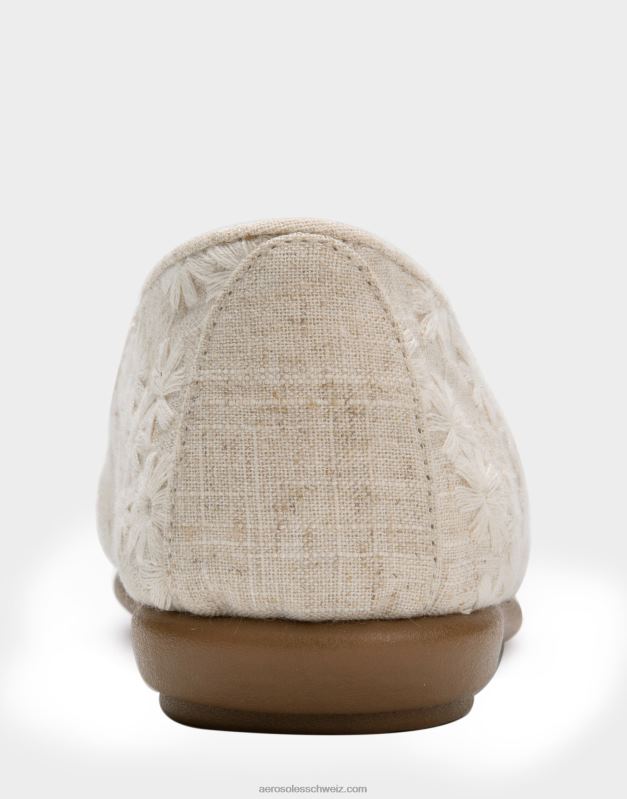 CH Aerosoles Frauen Loafer aus weißem BlumenstoffR0V8T200