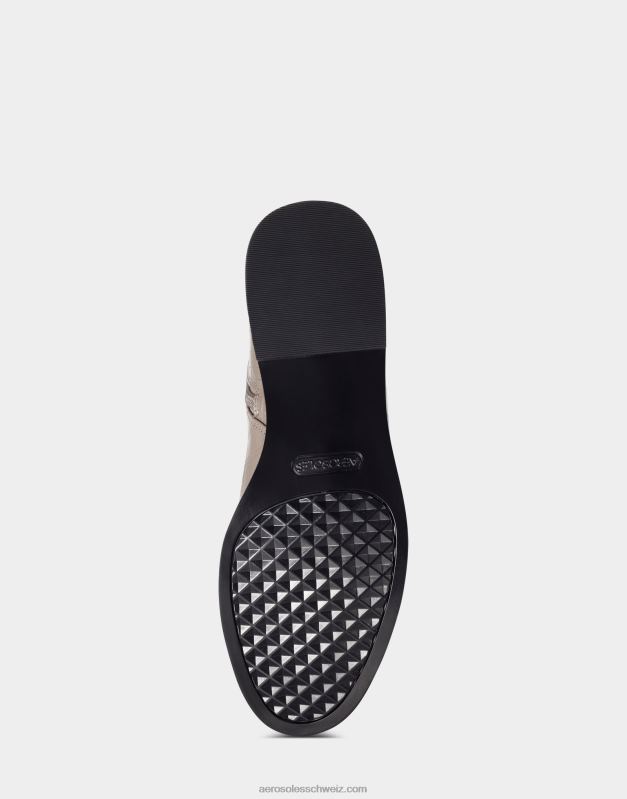 CH Aerosoles Frauen Hoher Stiefel in Kroko-GrauR0V8T125