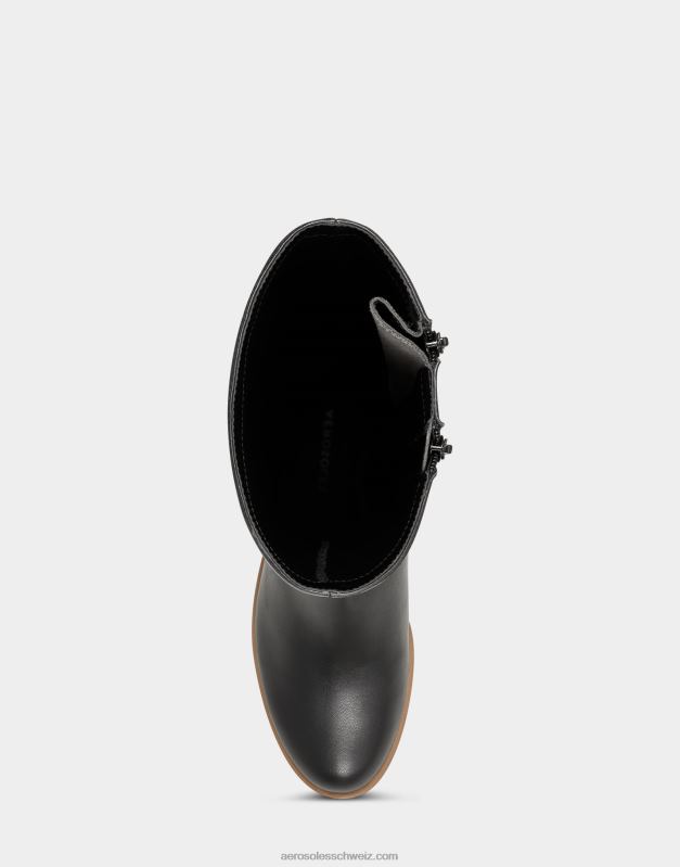 CH Aerosoles Frauen hoher Stiefel schwarzR0V8T135