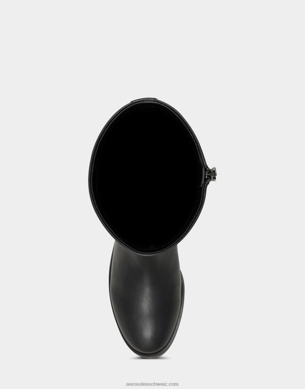 CH Aerosoles Frauen hoher Stiefel schwarzR0V8T137