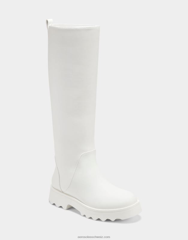 CH Aerosoles Frauen hoher Stiefel weißR0V8T14