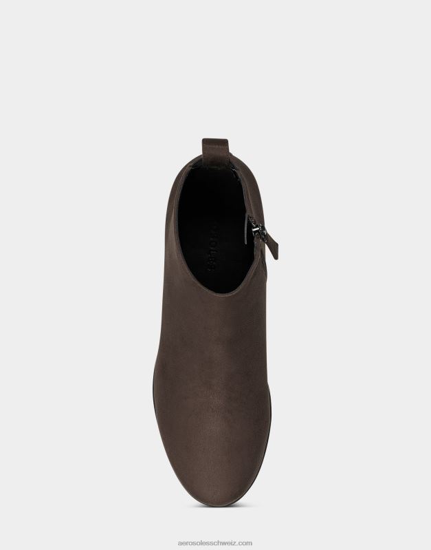 CH Aerosoles Frauen Stiefeletten aus braunem WildlederimitatR0V8T79