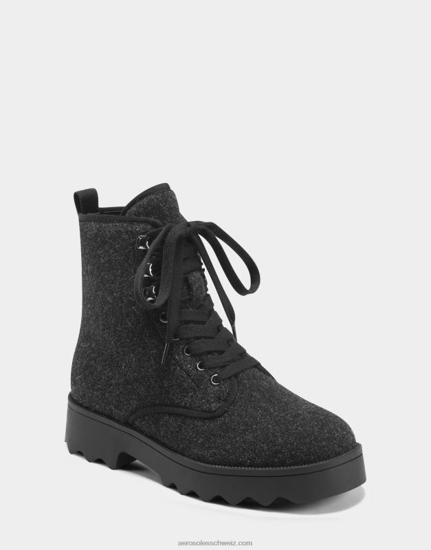 CH Aerosoles Frauen Stiefeletten aus grauem StoffR0V8T11