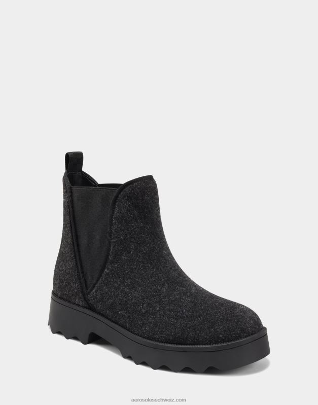 CH Aerosoles Frauen Stiefeletten aus grauem StoffR0V8T5