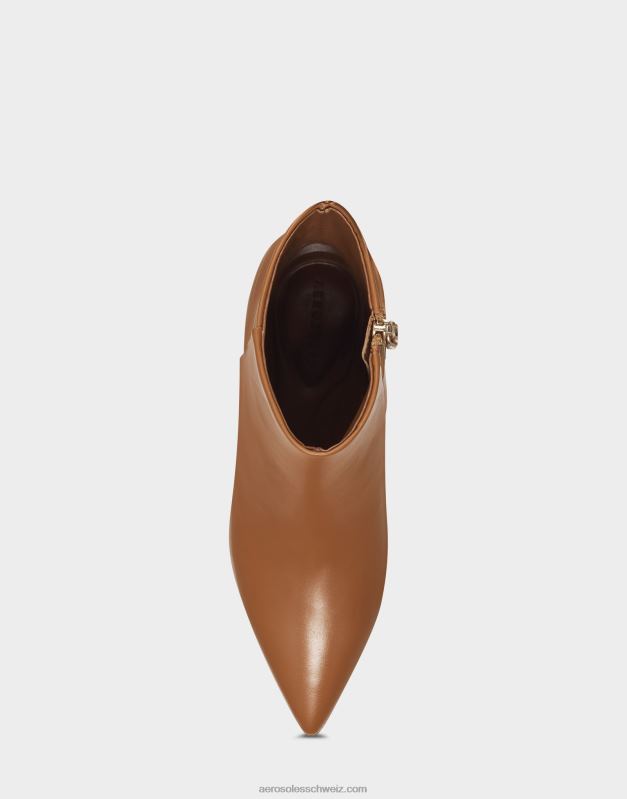 CH Aerosoles Frauen Stiefeletten aus hellbraunem LederR0V8T49