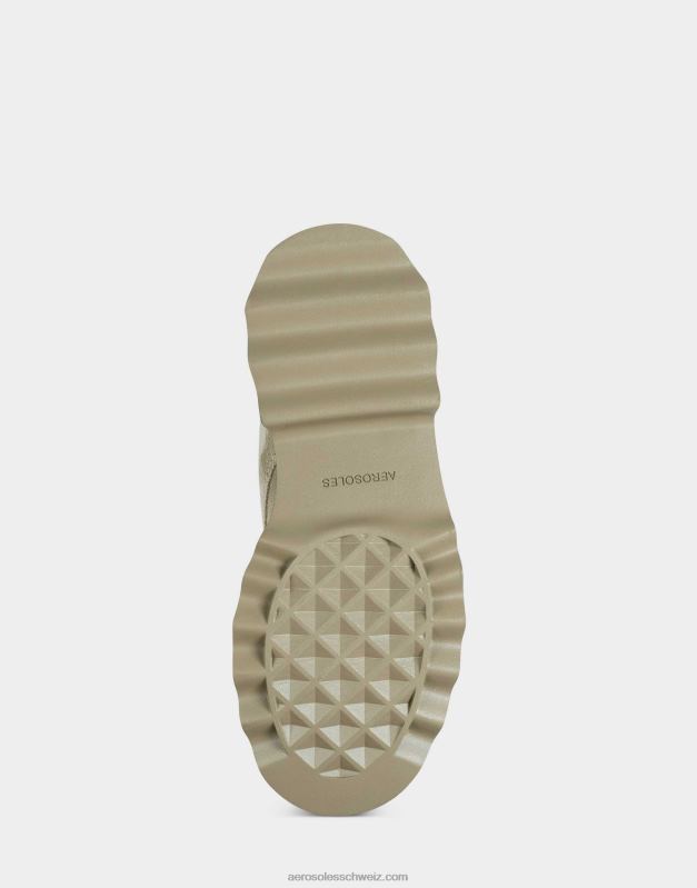 CH Aerosoles Frauen Stiefeletten aus hellbraunem WildlederR0V8T43